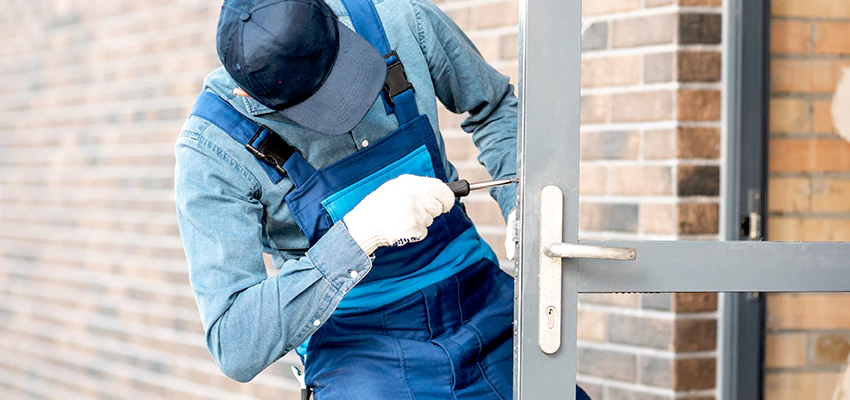 Pivot Storefront Door Locks Installation in Crestline, California